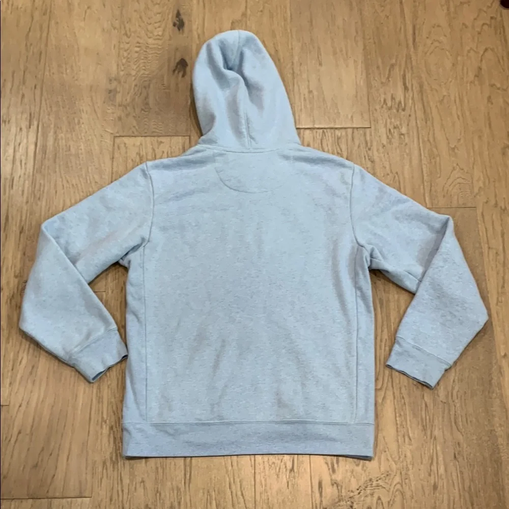 Patagonia Light Blue Hoodie with Patagonia Logo Men’s Small/Women’s Medium - Picture 9 of 9